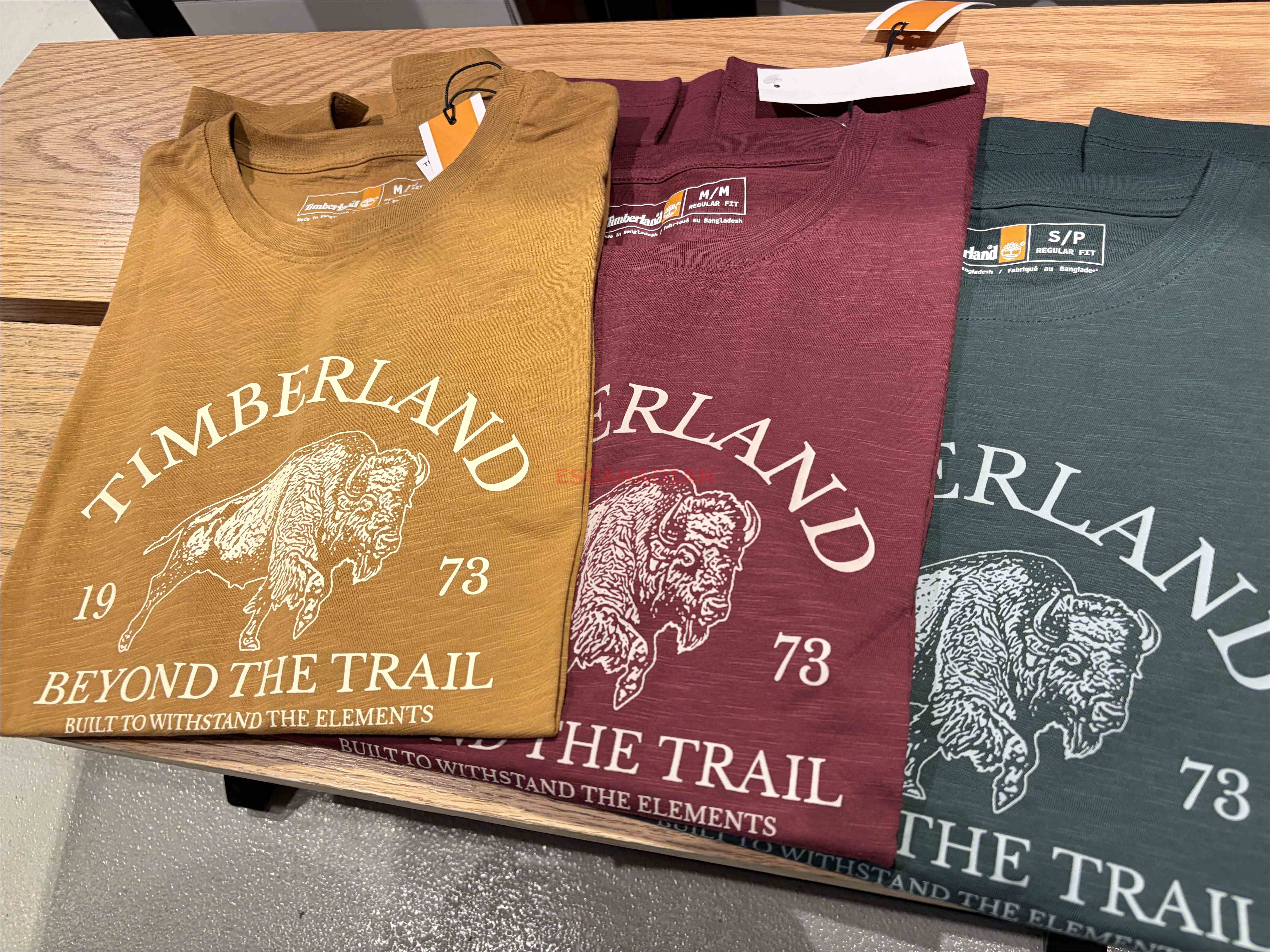 Timberland 大人 野生動物圖案 短TEE (3色)