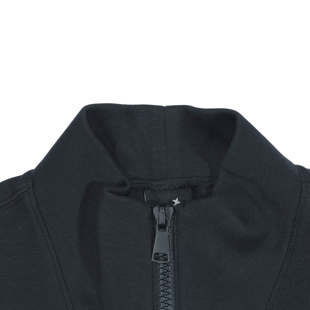 KANGOL 長袖 立領 半開襟 黑色 上衣 女 6552100620