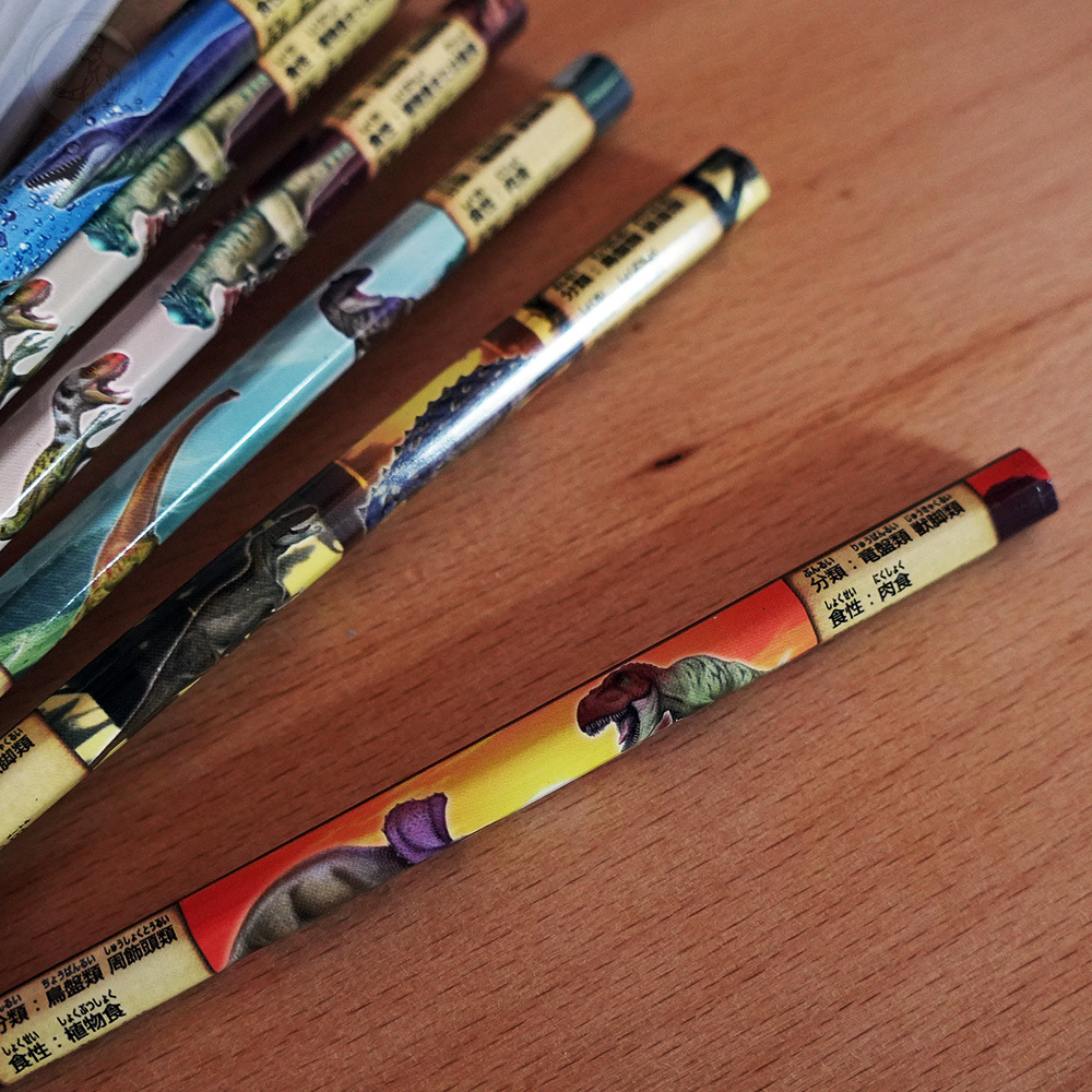 恐龍博士 2B六角鉛筆 恐龍大集合！