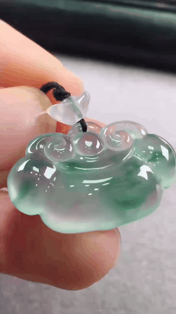 116337 翡翠如意鎖