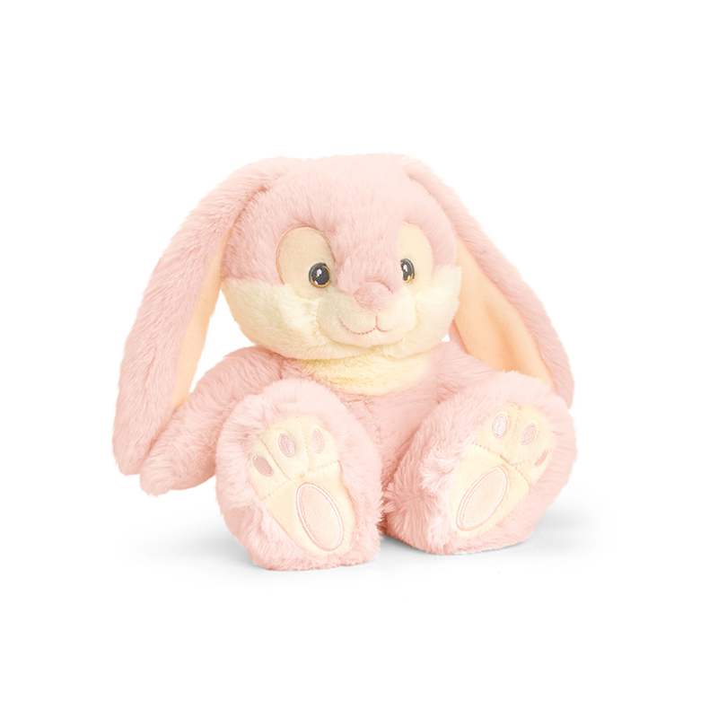 Keel Toys Keeleco Patchfoot Pink Rabbit 嫩粉長耳兔(15cm/22cm/30cm)