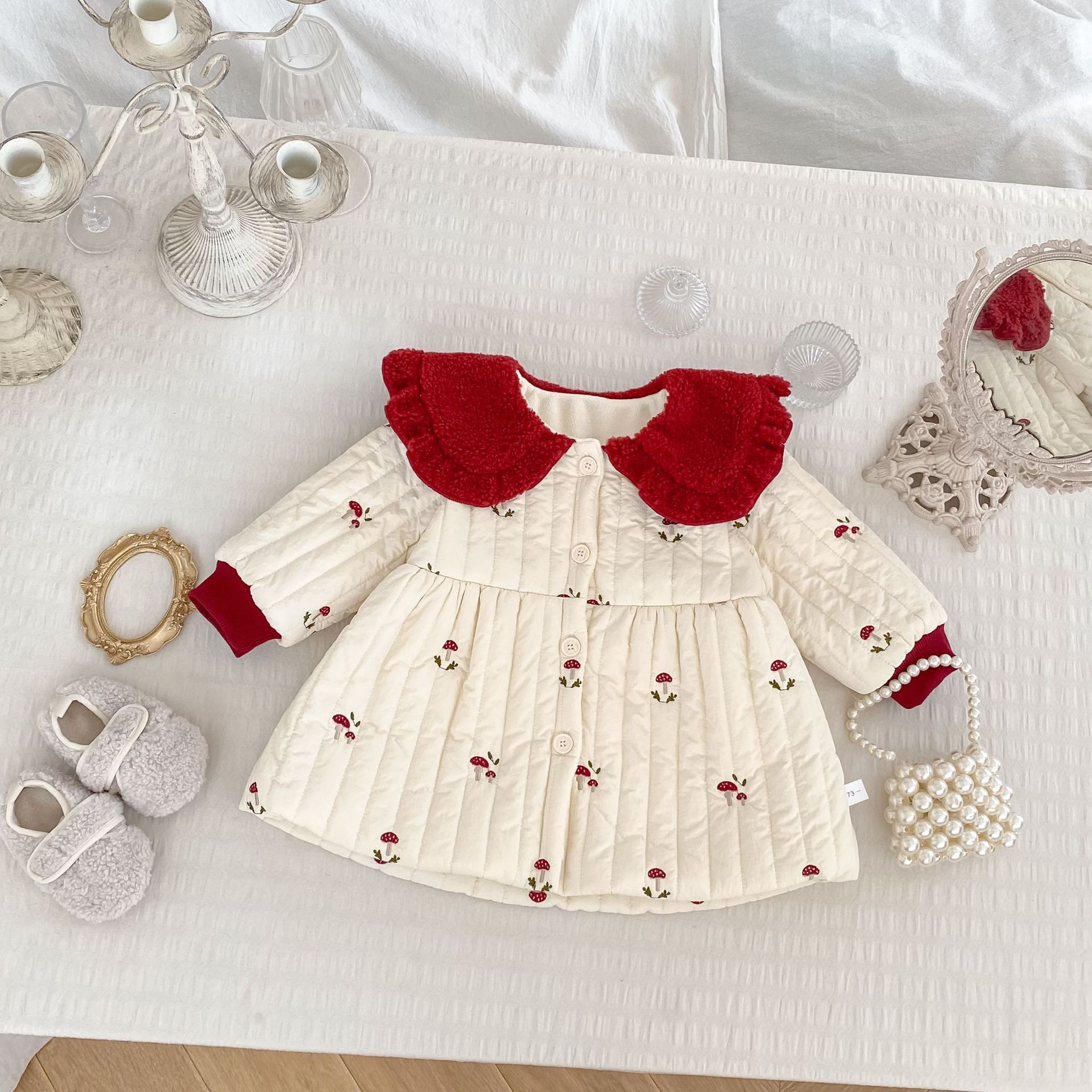 現貨73cm｜小蘑菇爬服  *﹆ ✴︎