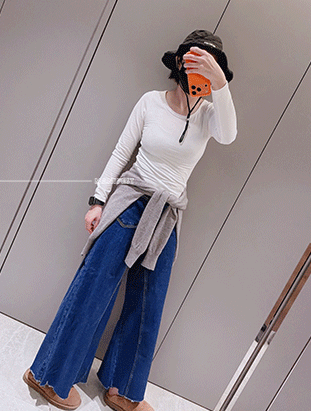 ᴴᴼᵀ ▸▸店長推薦◃◃ 秋冬新款/內磨毛合身發熱衣  MANIFEST正韓🇰🇷