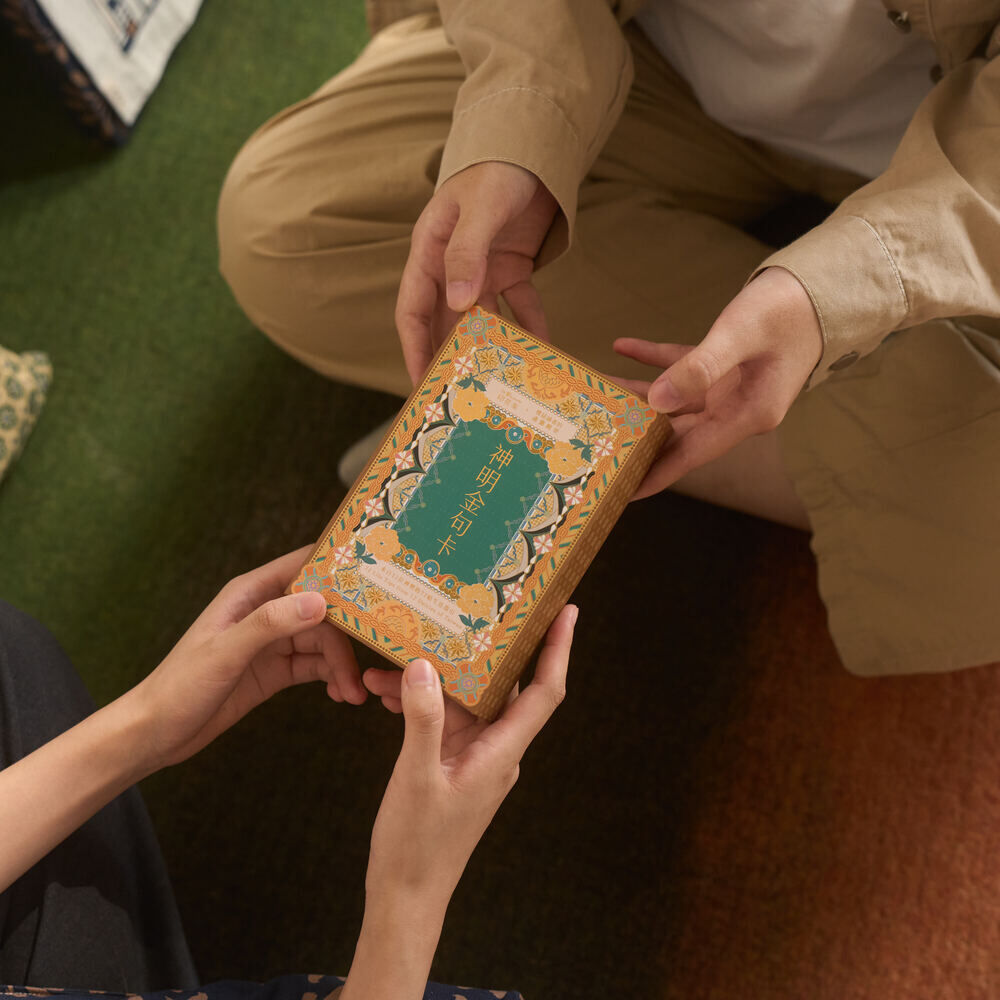 印花樂神明金句卡/印花樂聯名/懷疑論者的通靈觀察