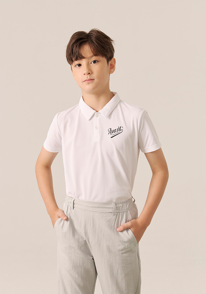 Avant Falcosia  假期DINO排汗男衫-自然白