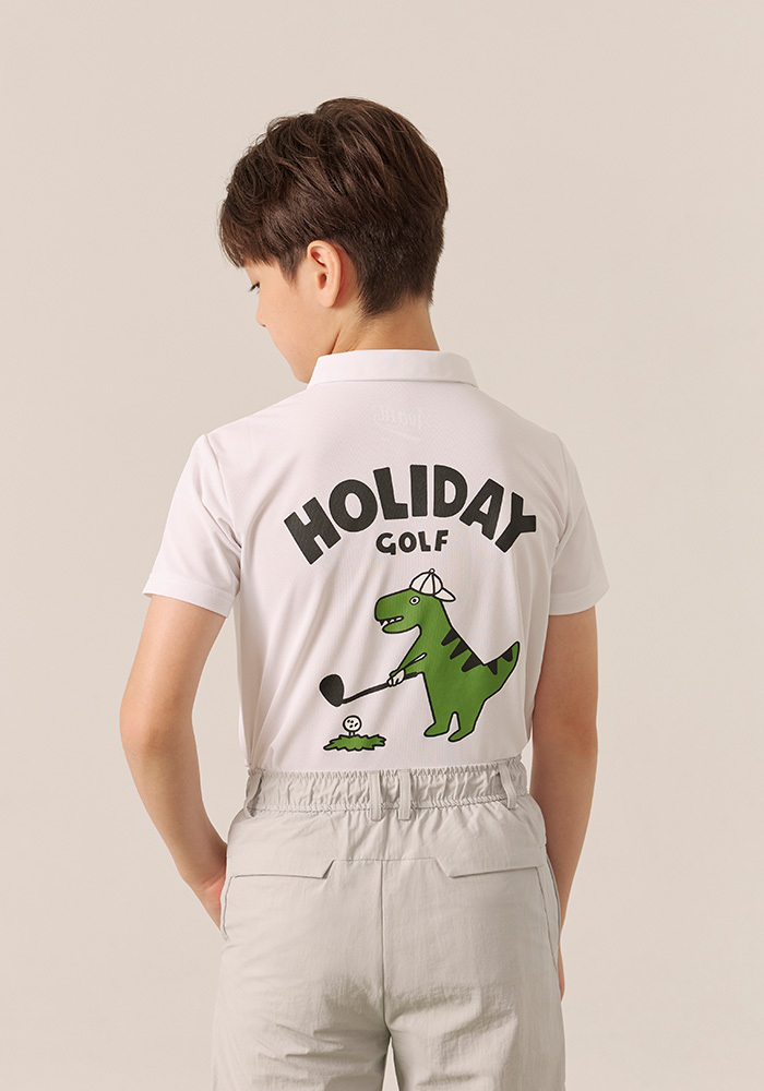 Avant Falcosia  假期DINO排汗男衫-自然白