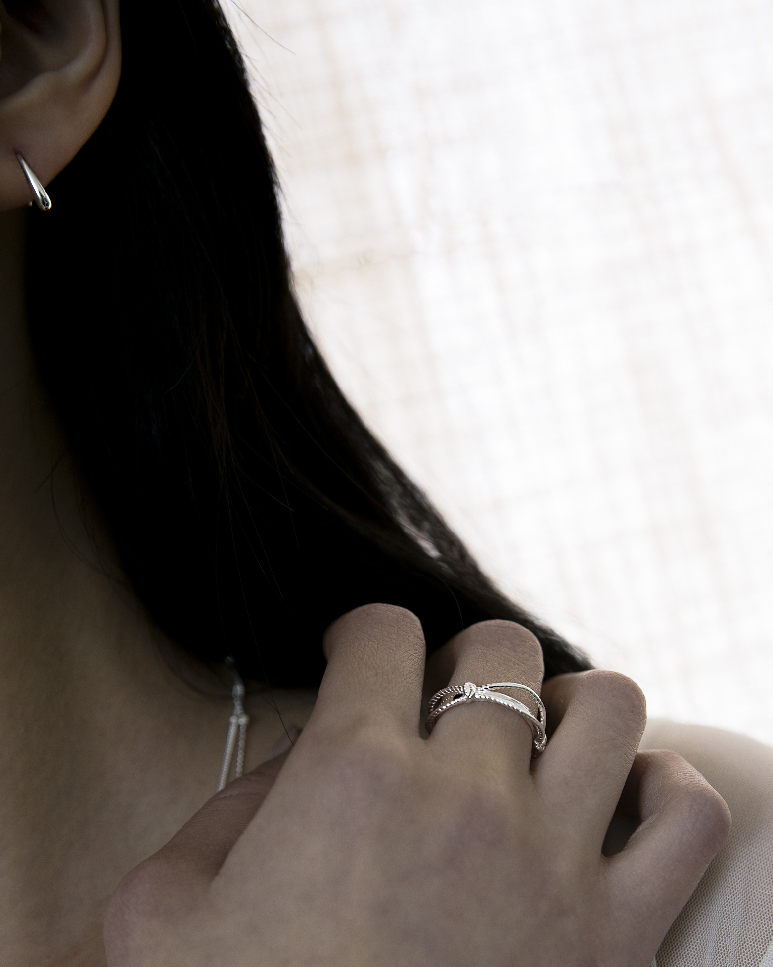 Sculpted Bloom 戒指