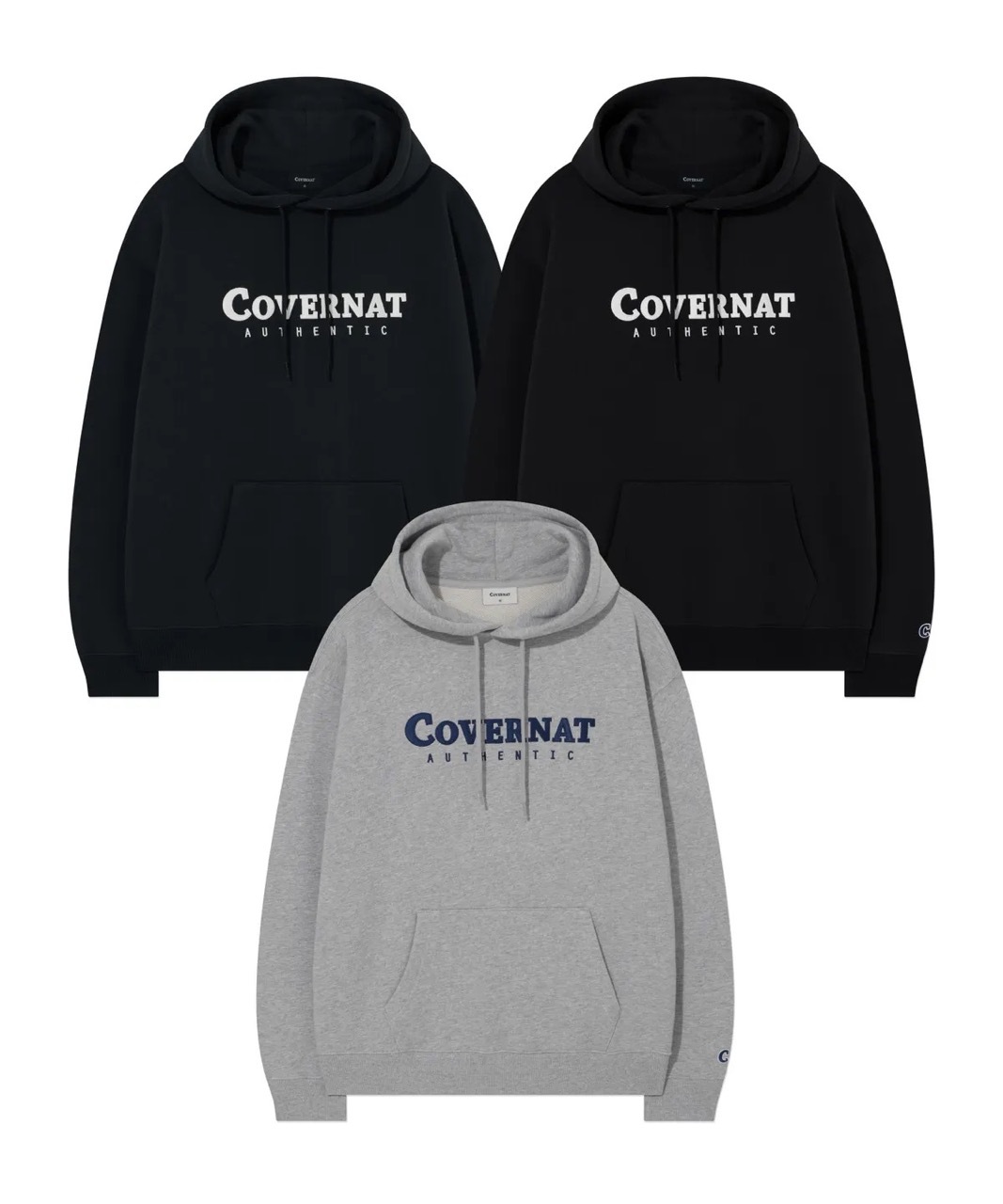 🇰🇷COVERNAT AUTHENTIC LOGO HOODIE 抽繩帽T 長袖 男女 / 預購