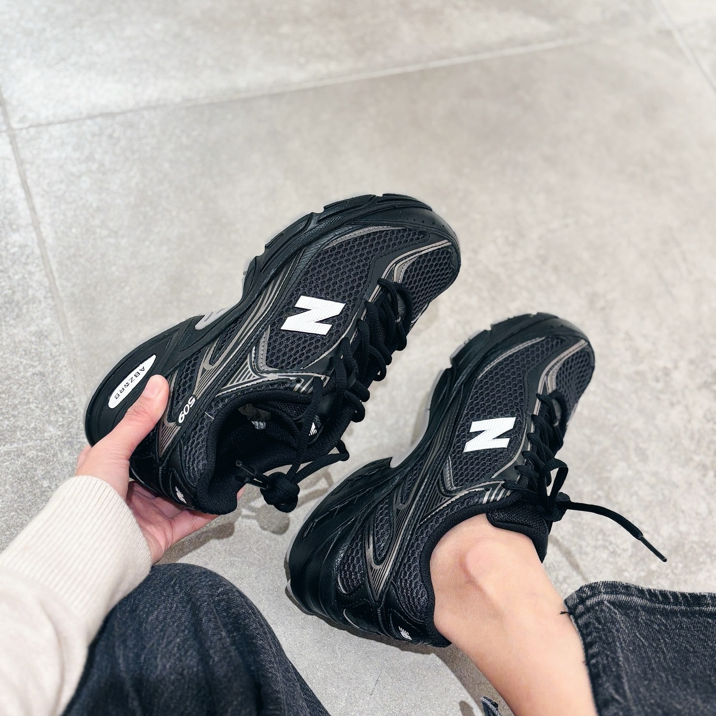 New Balance 509 日本限定 黑色 黑銀 武士 男女 復古鞋 U509BS