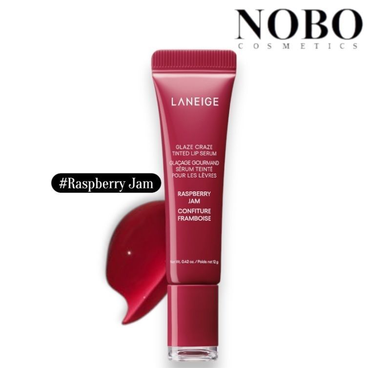 蘭芝 - 晶透炫色唇釉精華 #Raspberry Jam 12g (平行進口)