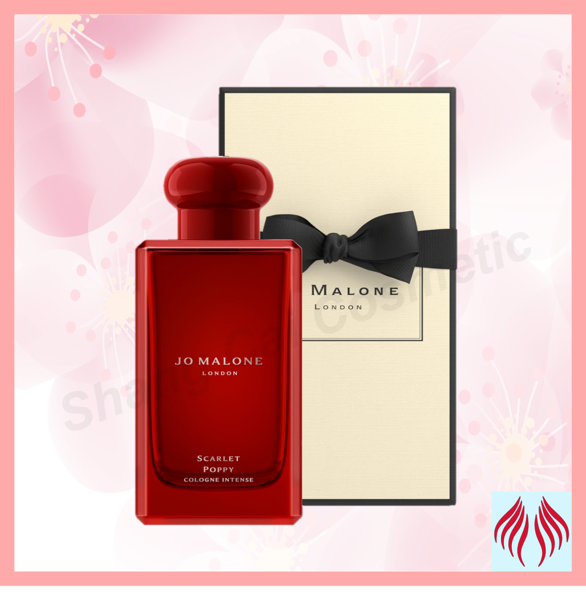 祖馬龍 緋紅罌粟芳醇古龍水 100ml (禮盒裝) [平行進口 690251103010]