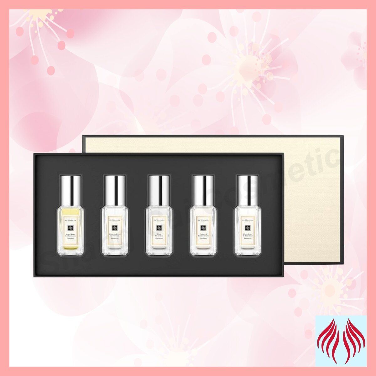 祖馬龍Q版香水5件套（青檸：英國梨：藍風鈴：牡丹：鼠尾草）9ml*5[平行進口 690251070862]