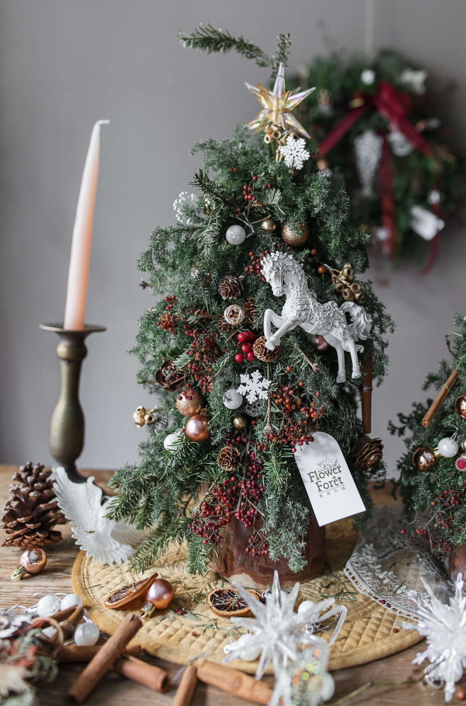 北歐風經典聖誕樹 | B款