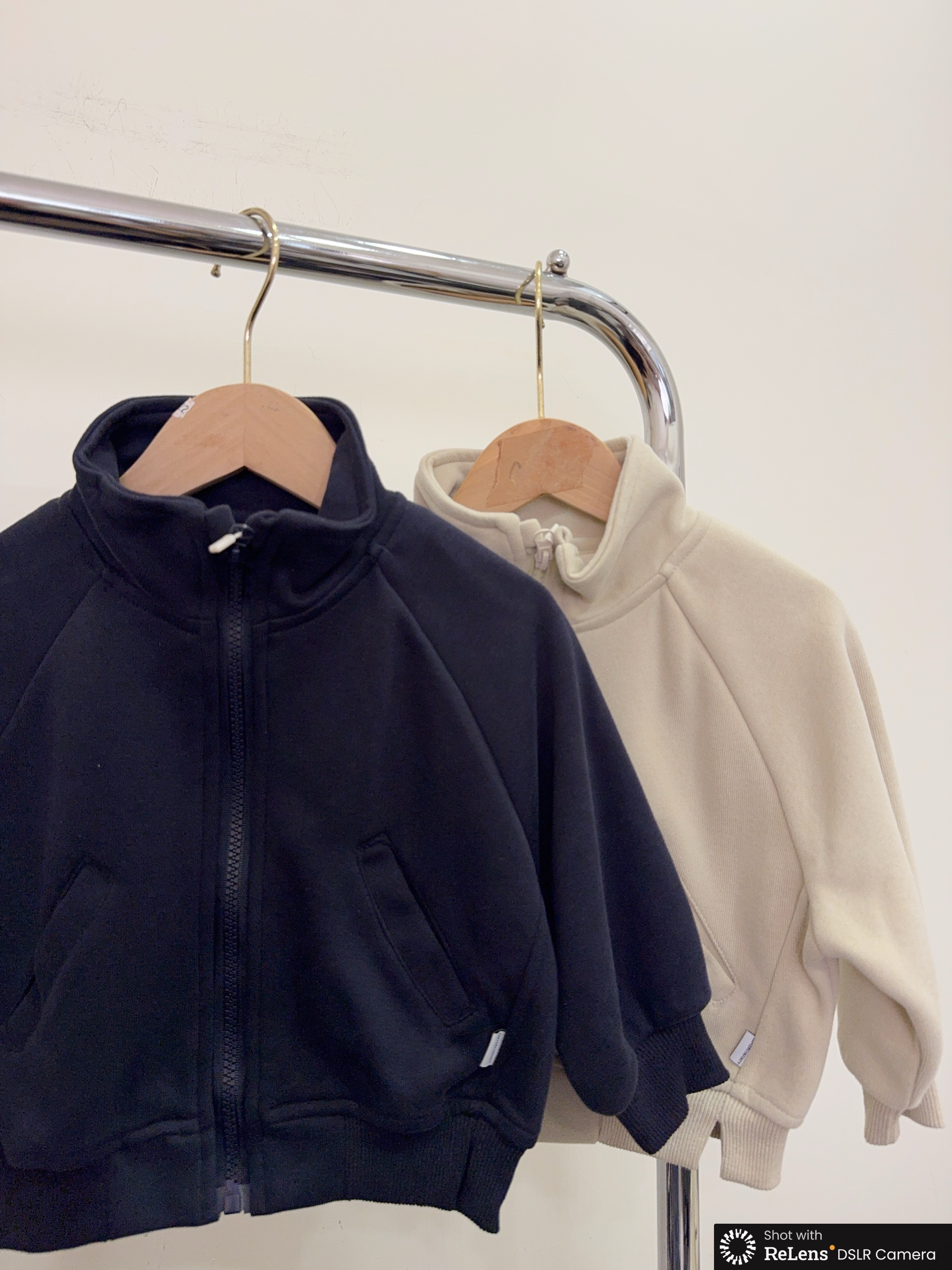 NH6637驚嘆號刺繡外套