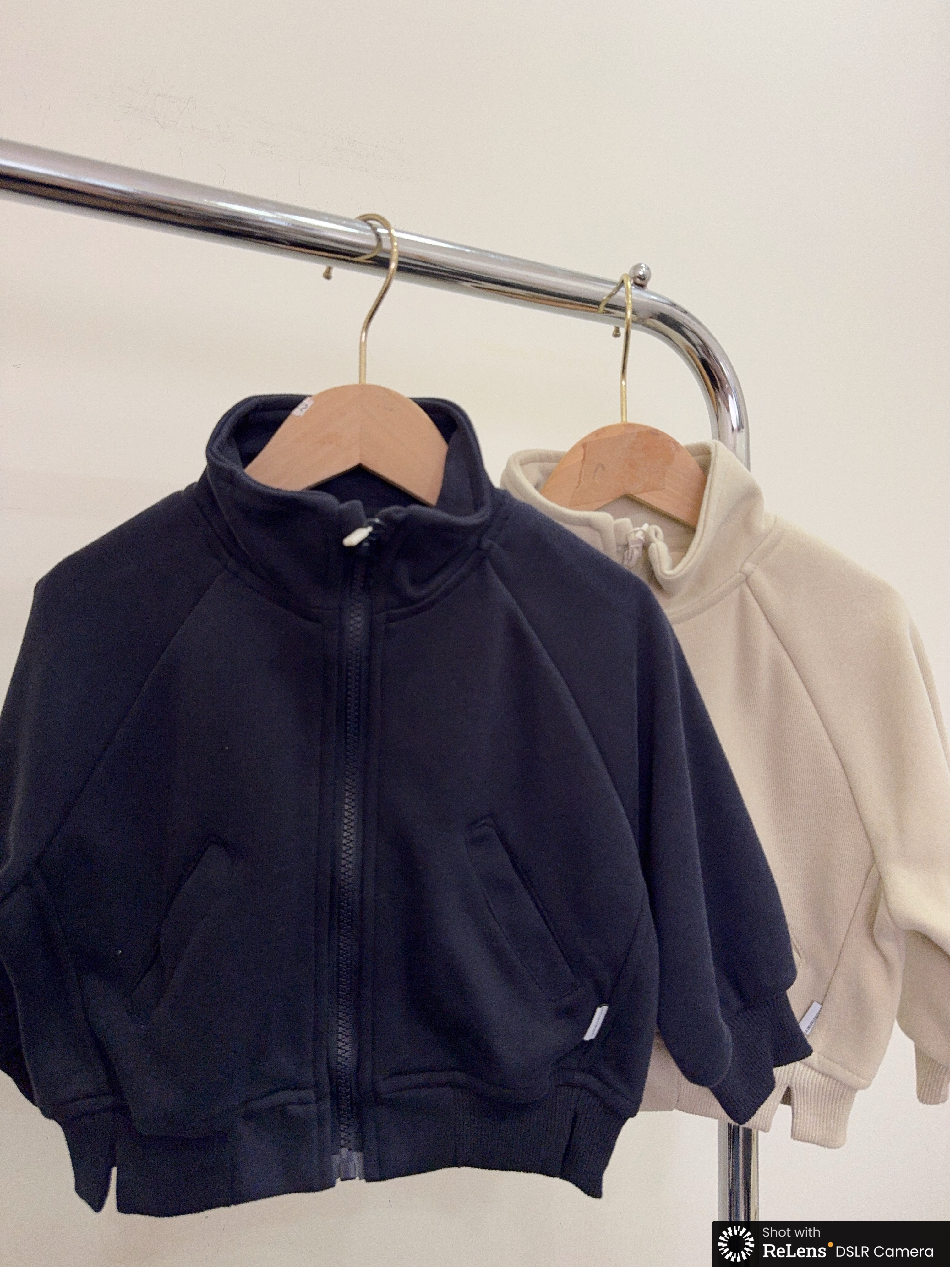 NH6637驚嘆號刺繡外套