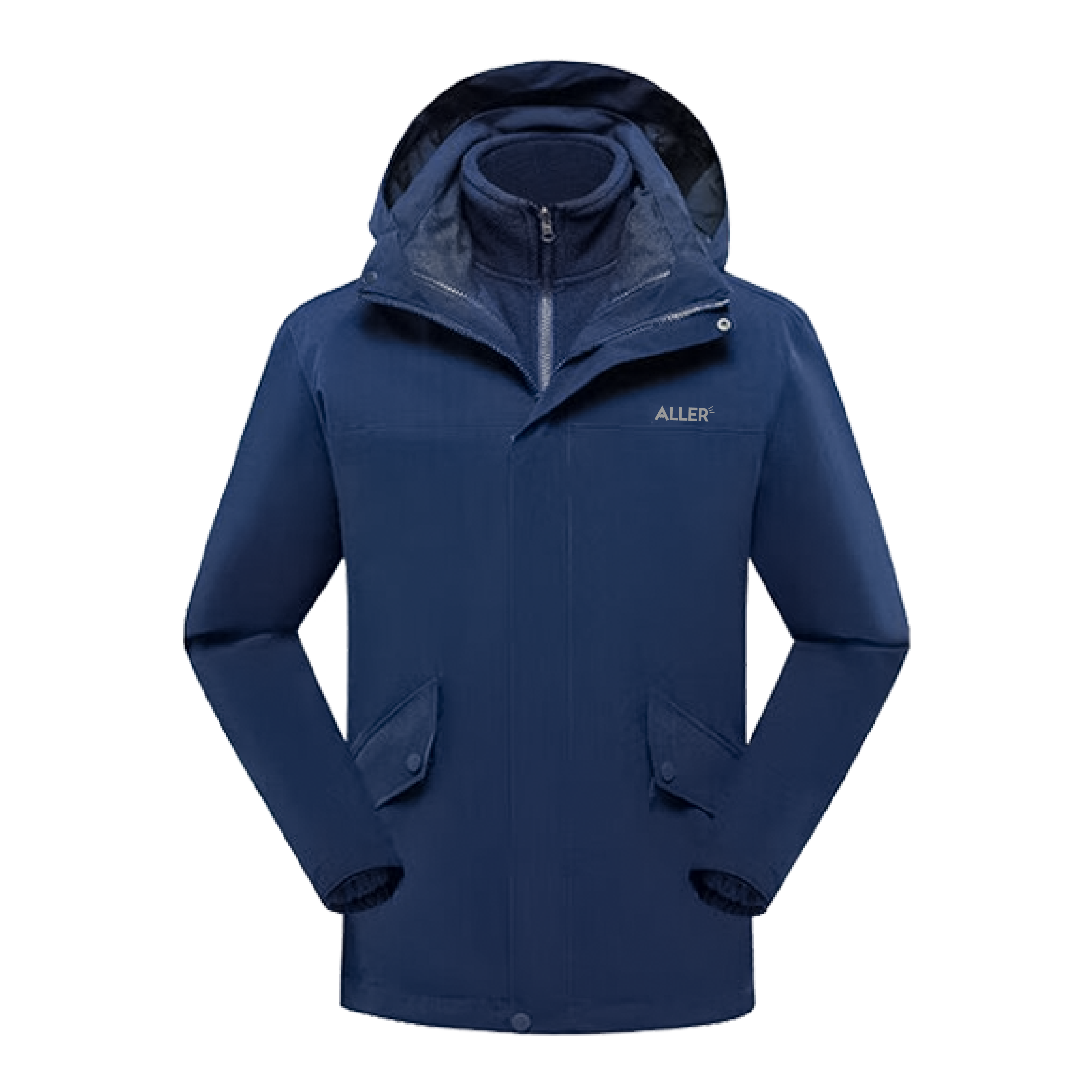 ALLER 二件式衝鋒保暖外套 男款 (3色) 03CKN88001