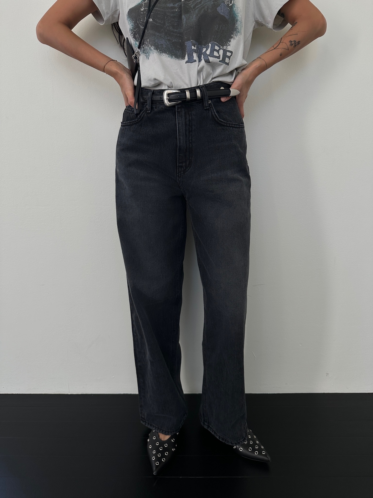 Slim fit denim jeans