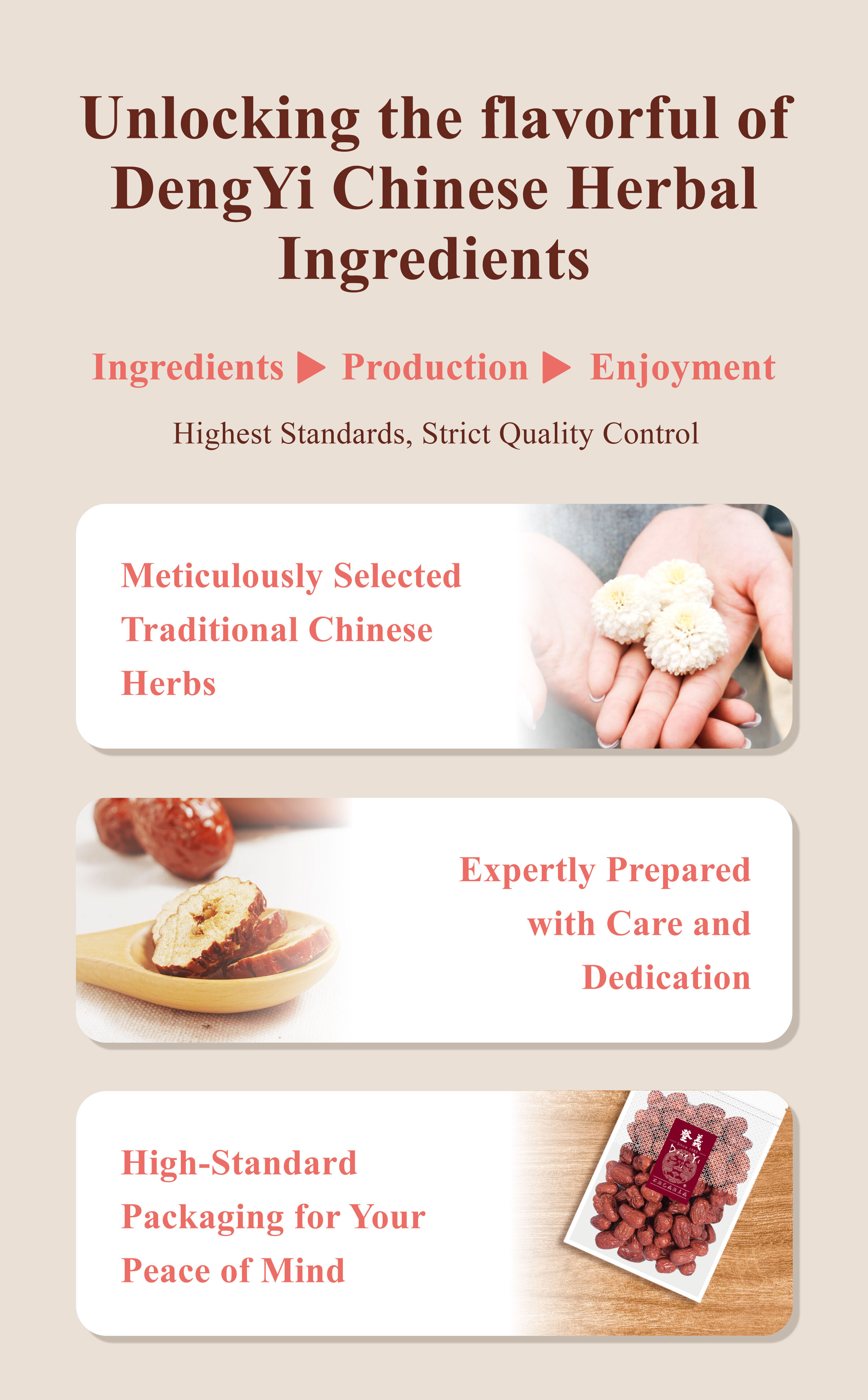 The Flavorful Secrets of DengYi Chinese Herbal Ingredients