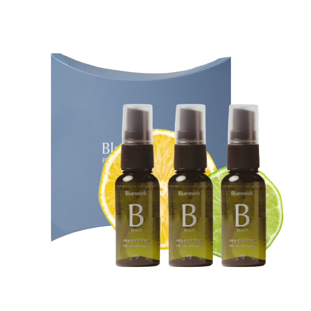 【限定組合】愉悅精油噴霧 30ml x3入｜空間噴霧 柑橘調 果香調