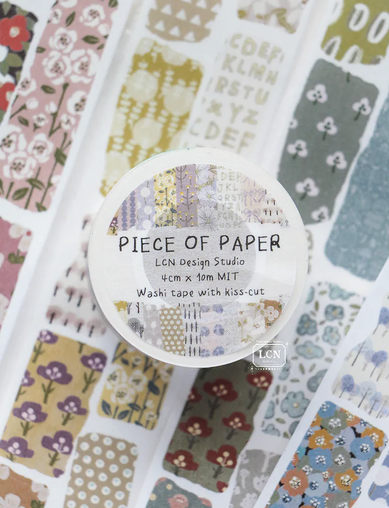 吉LCN｜小紙片 刀模和紙 / PET膠帶