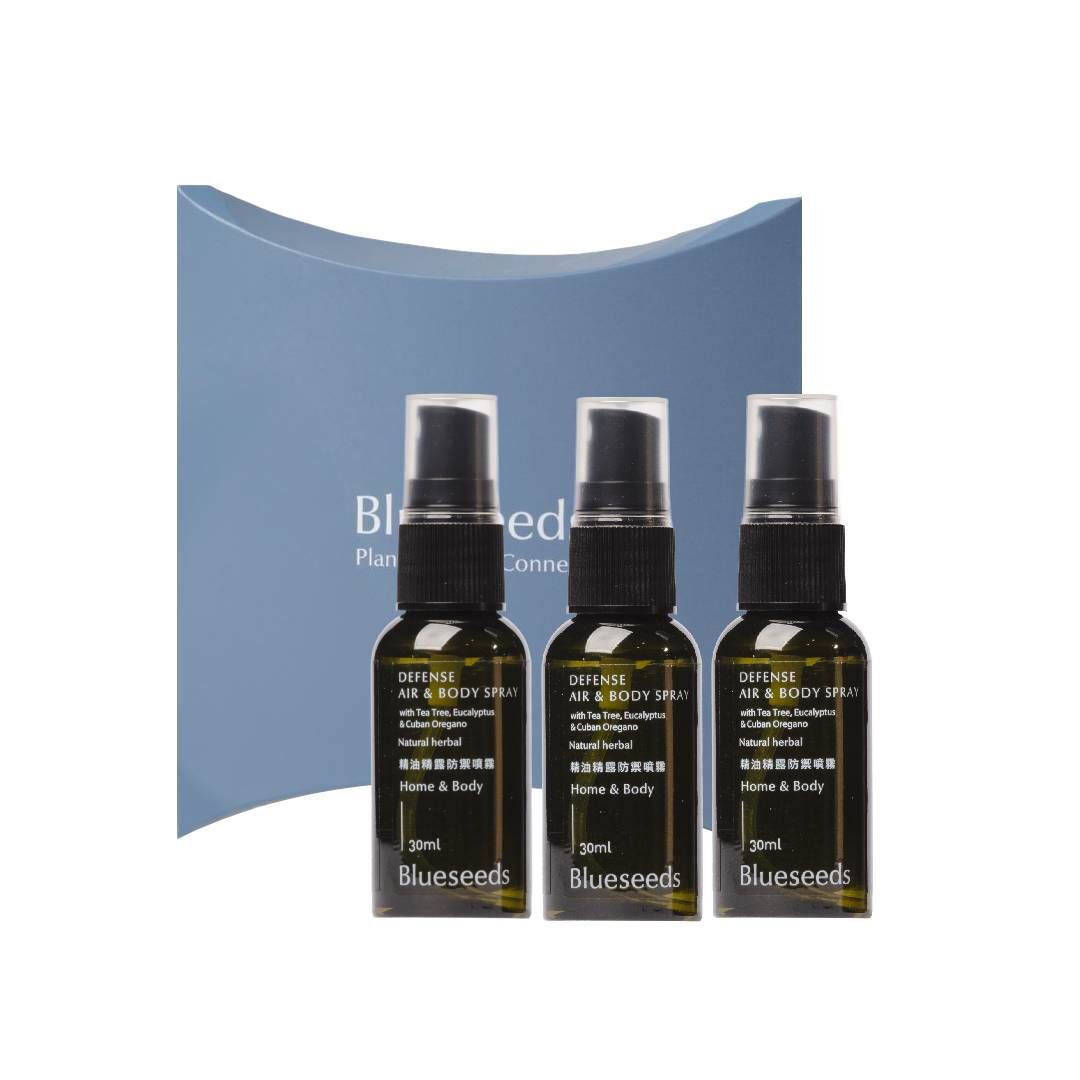 【天然防護】精油精露防禦噴霧 30ml x3入組｜大自然植物初萃