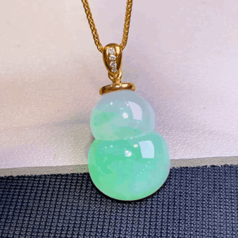 116428 翡翠葫蘆吊墜