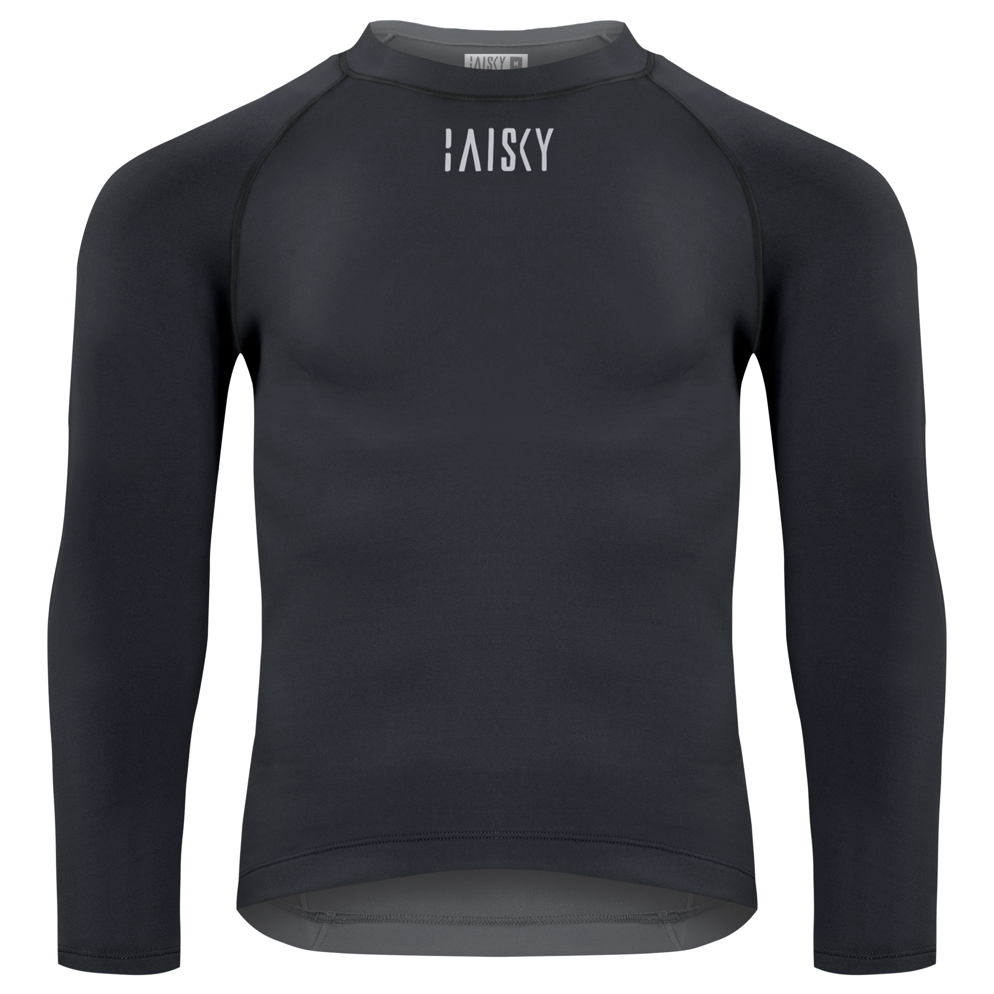 男款抓絨內搭衣 冬馳 黑