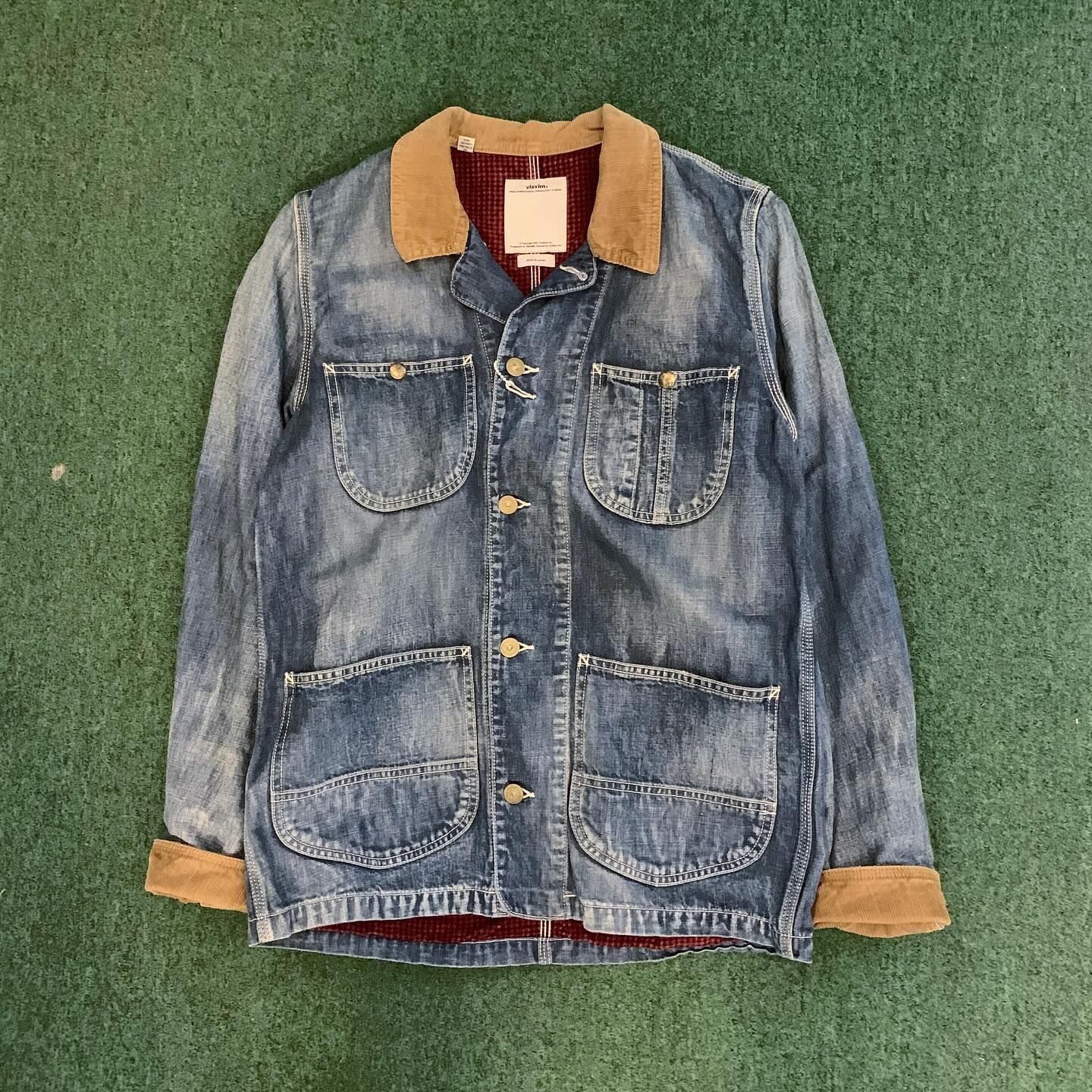 ON SALE: VISVIM SOCIAL SCULPTURE COVERALL DAMAGED JACKET - LT.BROWN SIZE 2 IN STOCK NOW (現貨發售中)