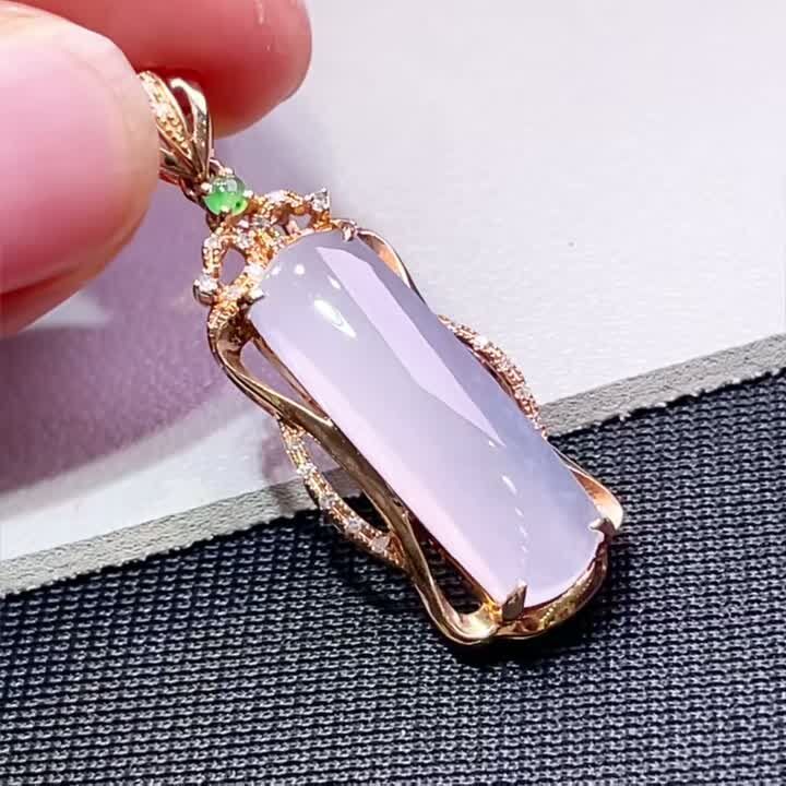 翡翠無事牌吊墜,天然翡翠A玉, 緬甸玉, Jade, Jadeite