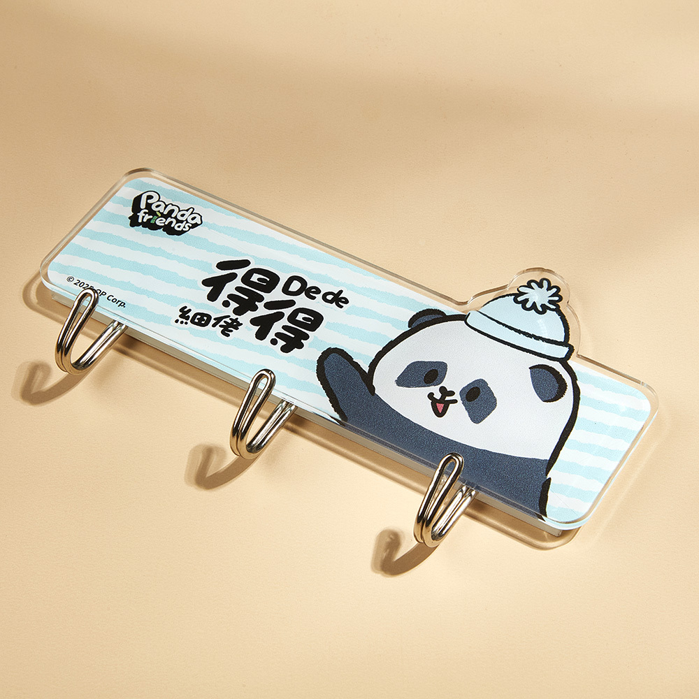 Panda Friends Winter Collection - Little Brother "De De" Hook (Acrylic)