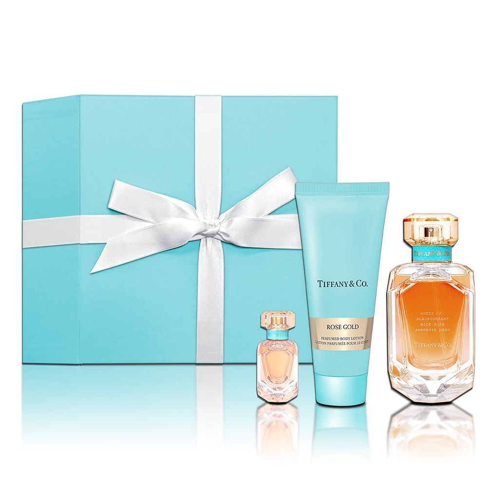 Tiffany & Co. 玫瑰金女性淡香精三入禮盒