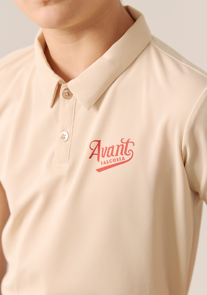 Avant Falcosia  假期DINO排汗男衫-復古米