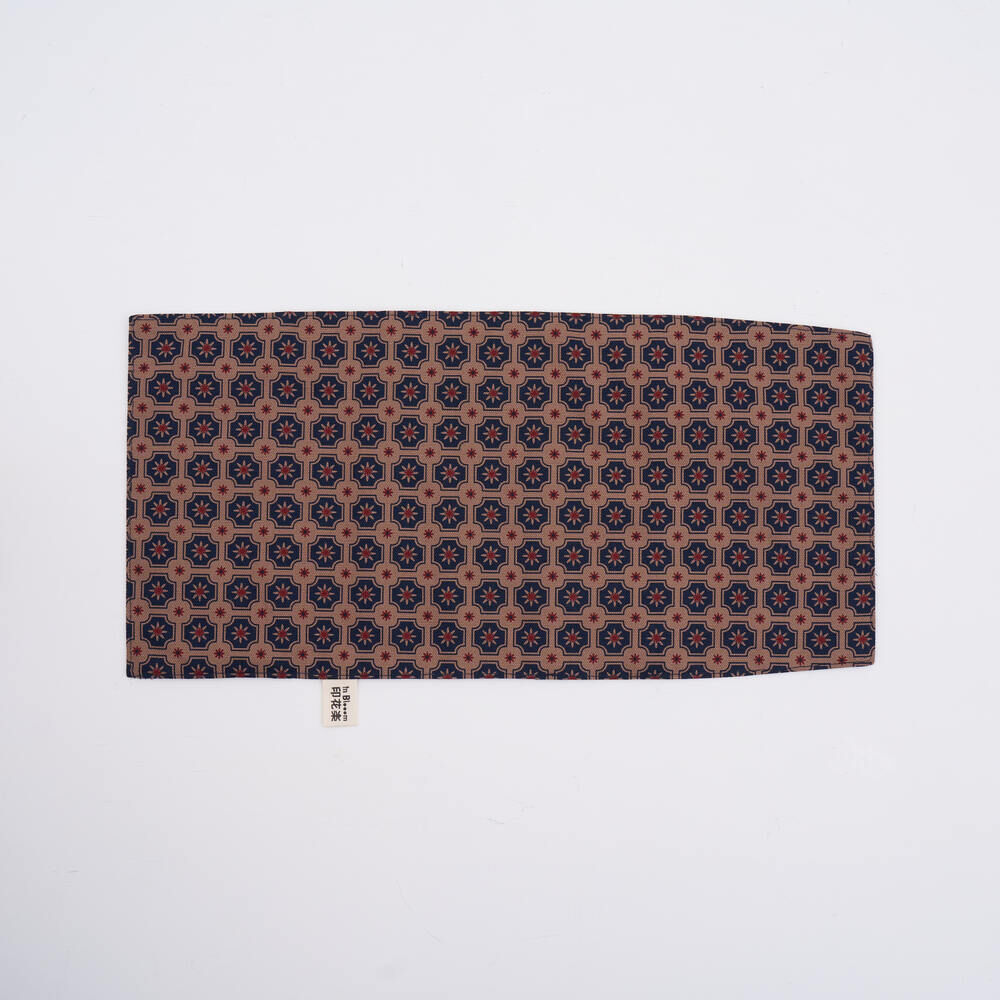 印花樂25K 布書衣/老磁磚2號/古董藍褐