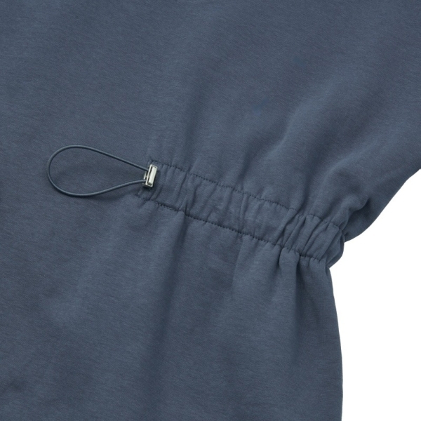 KANGOL 洋裝 深灰 腰身 連帽 連身裙 女 6452158010