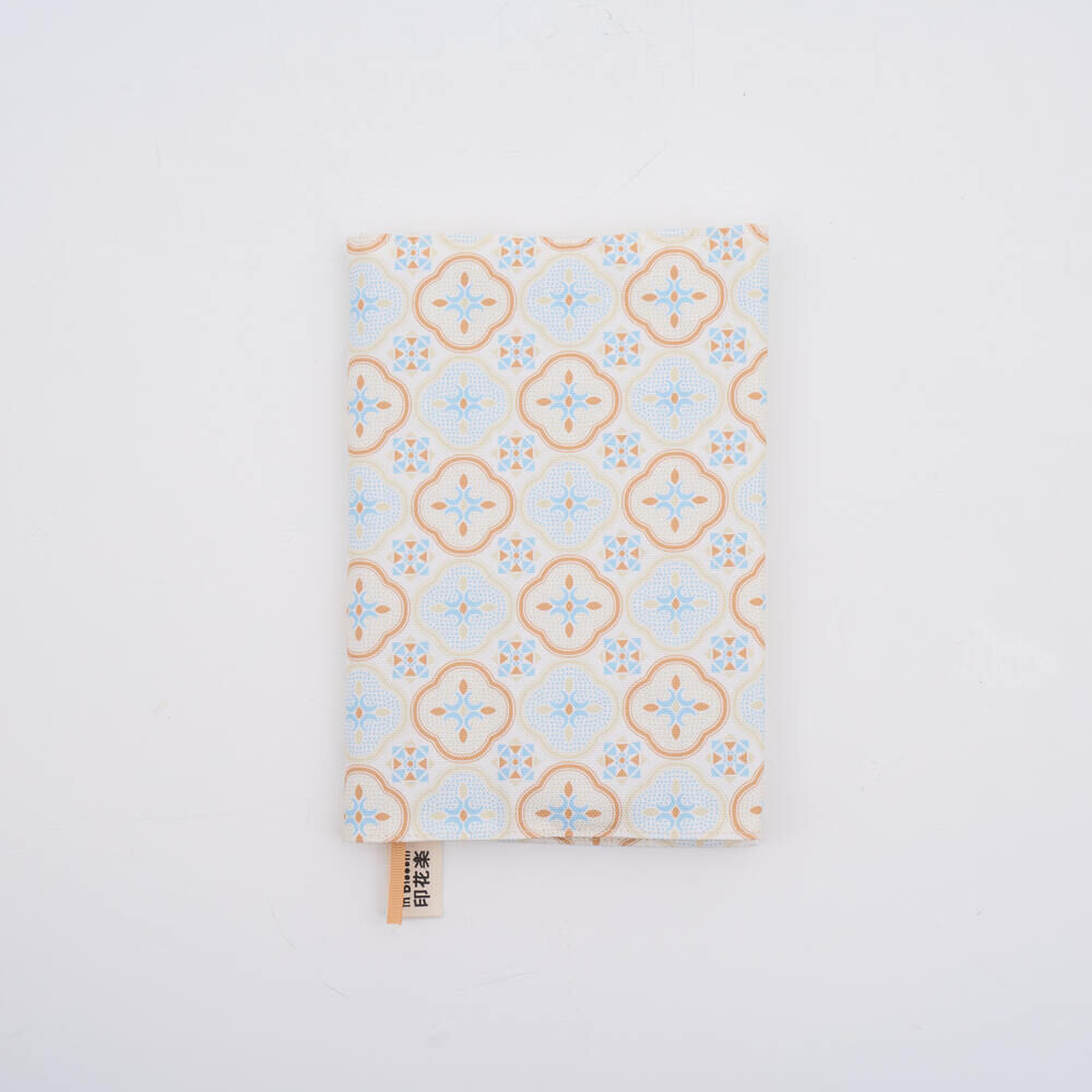 25K Book Cover/Begonia Glass Pattern/Sweet Almond