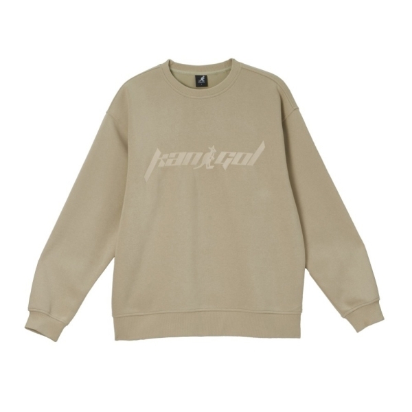 KANGOL 大學T 卡其 印花LOGO 中性 6455100430