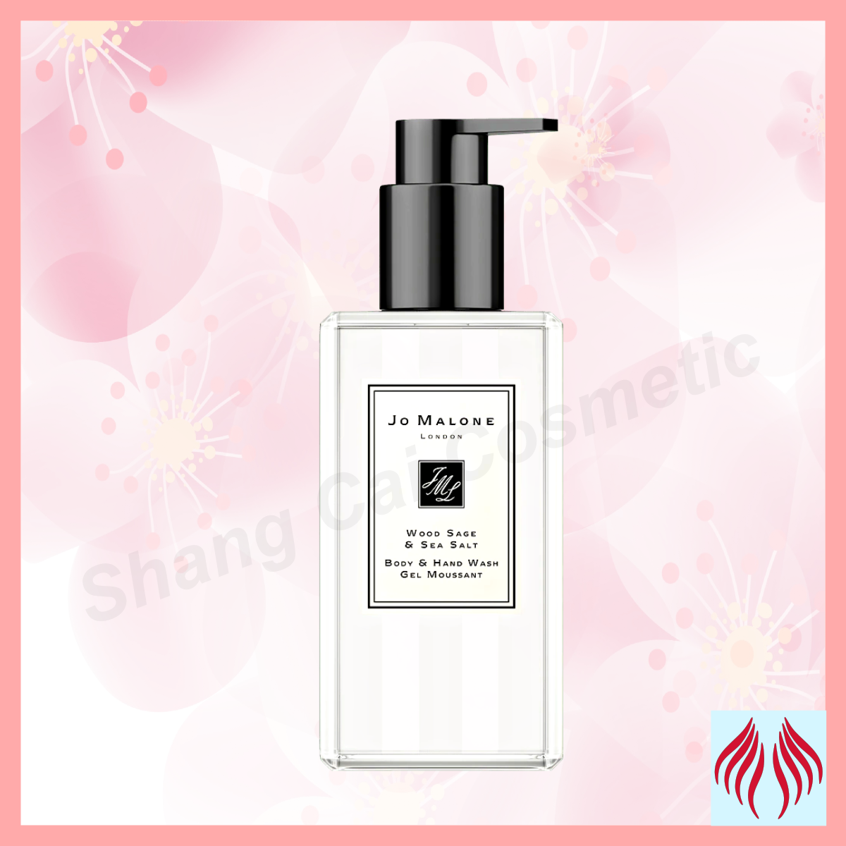 祖馬龍 鼠尾草與海鹽手部及身體沐浴凝膠 250ml [平行進口 690251052943]