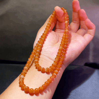 116441 翡翠珠子項鍊 (6mm直徑)