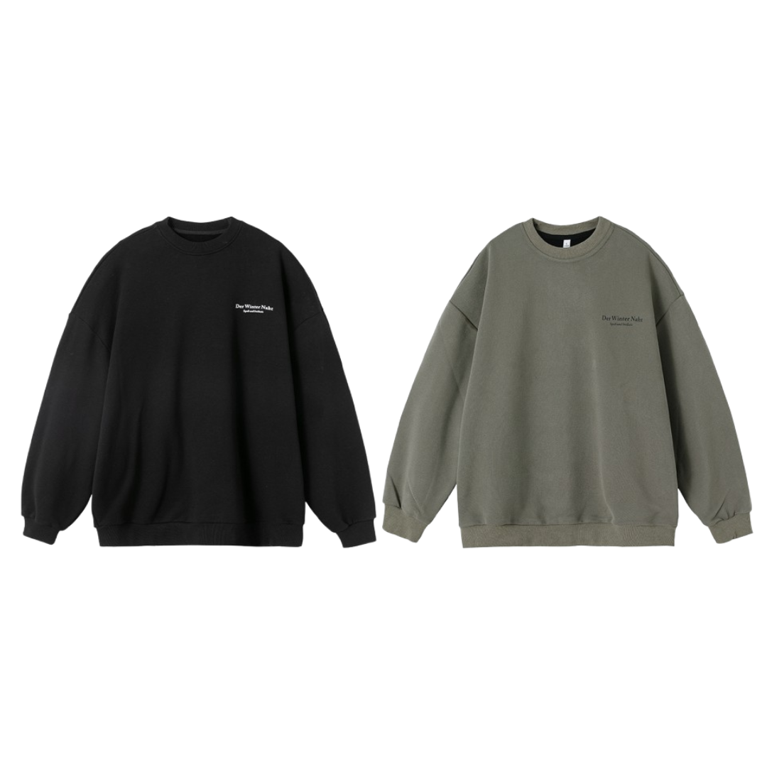 復古美式印花圓領大學T K3797