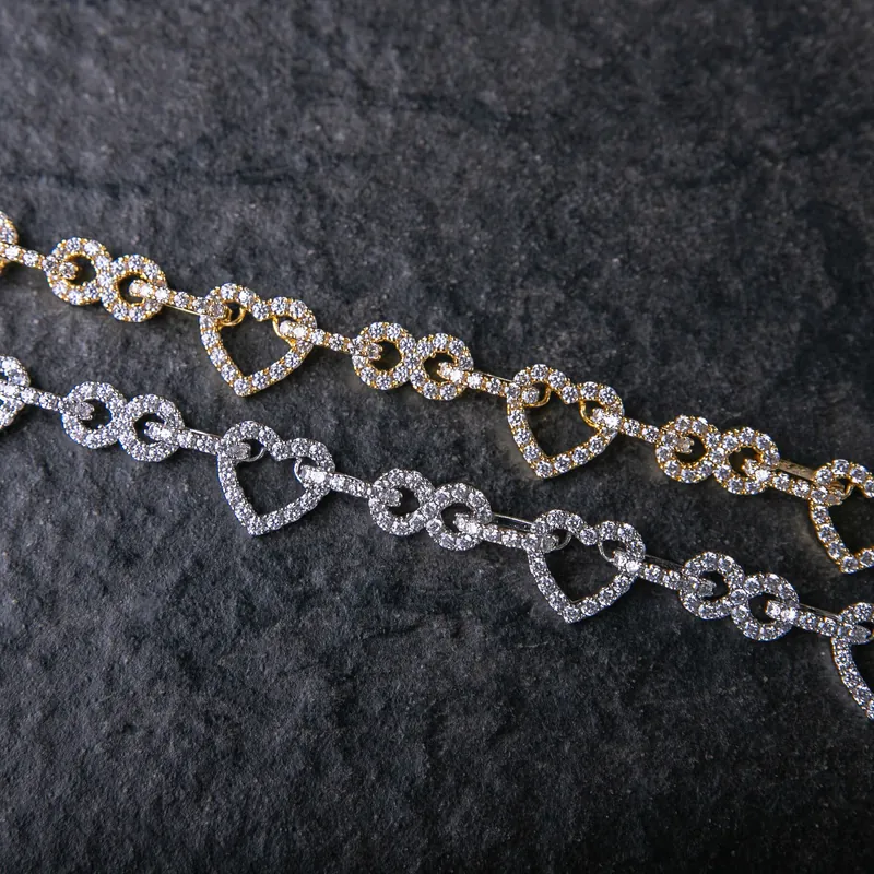 代購-<1000元左右交換禮物>Gold Coast 無限符號單排鑲愛心造型手鍊