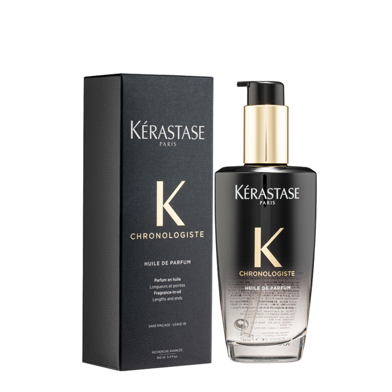 卡詩 逆時光至臻香氛修護精華 黑鑽護發精油100ml [平行進口 3474636728336]