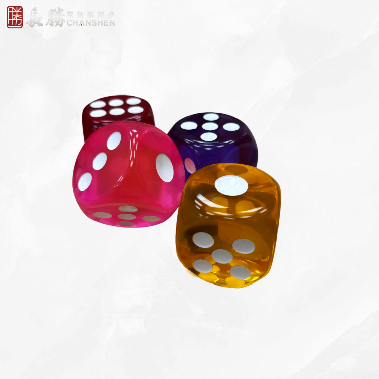 果凍透明連莊大骰子