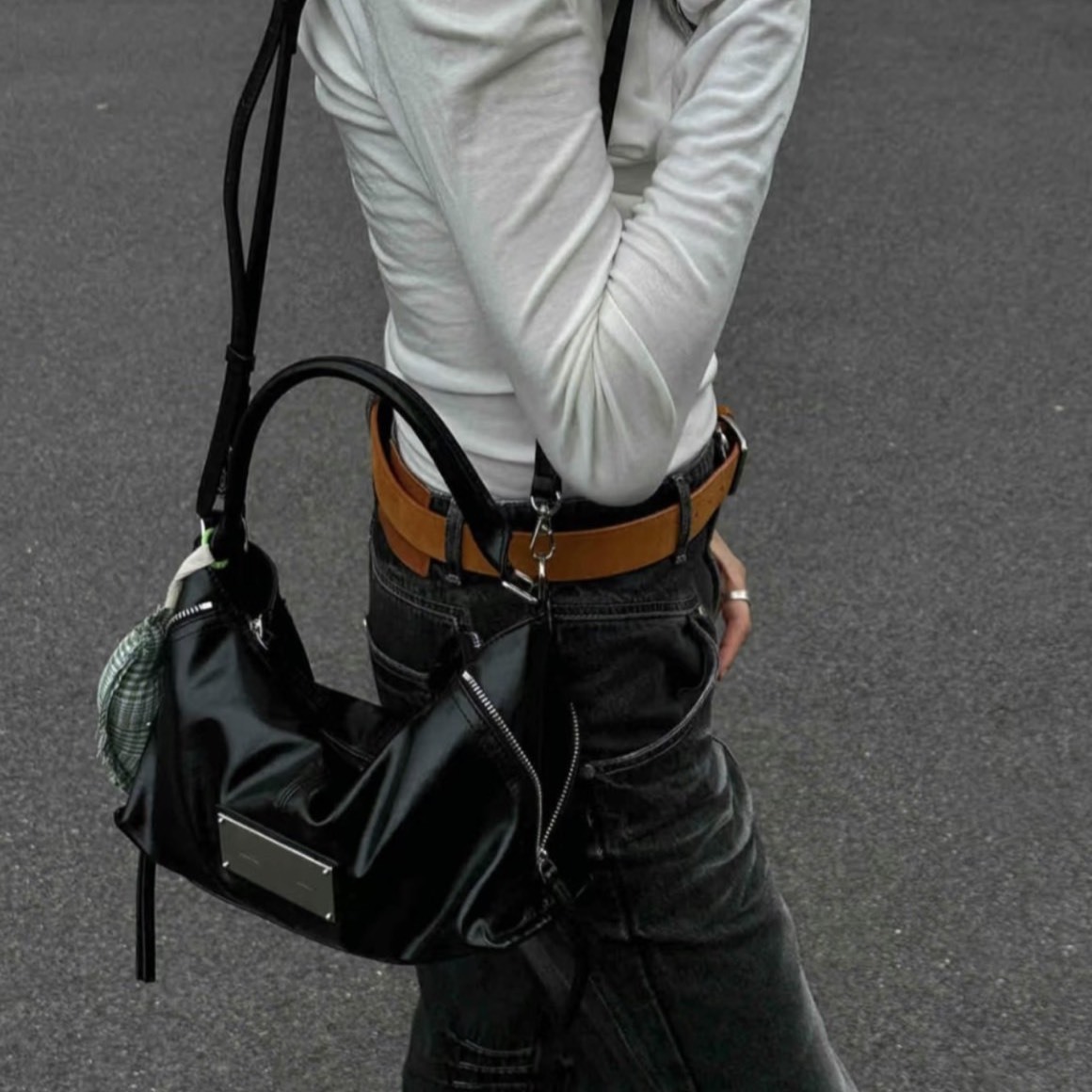 MATIN KIM 黑武士包包