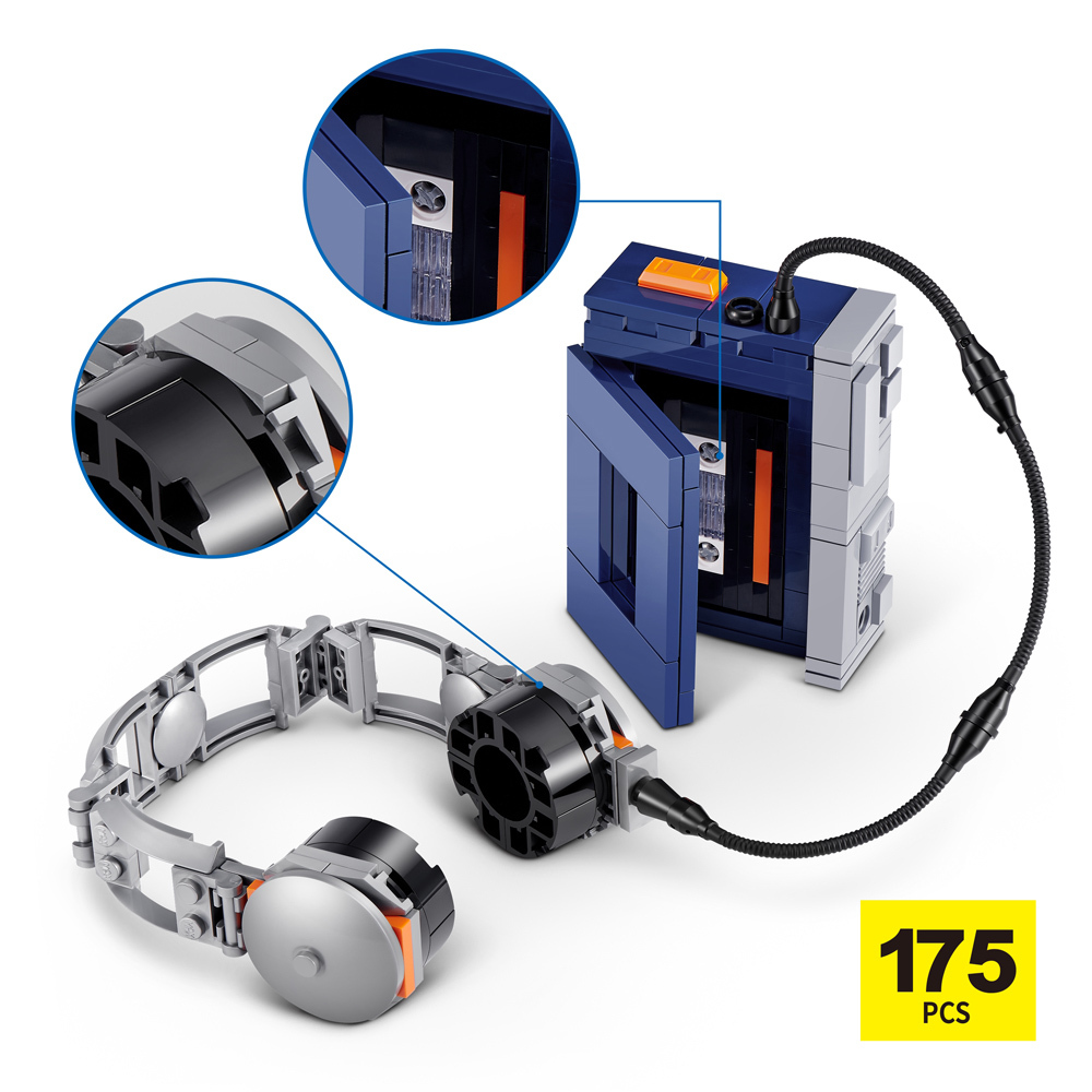 MAX積木膠囊-懷舊卡帶隨身聽