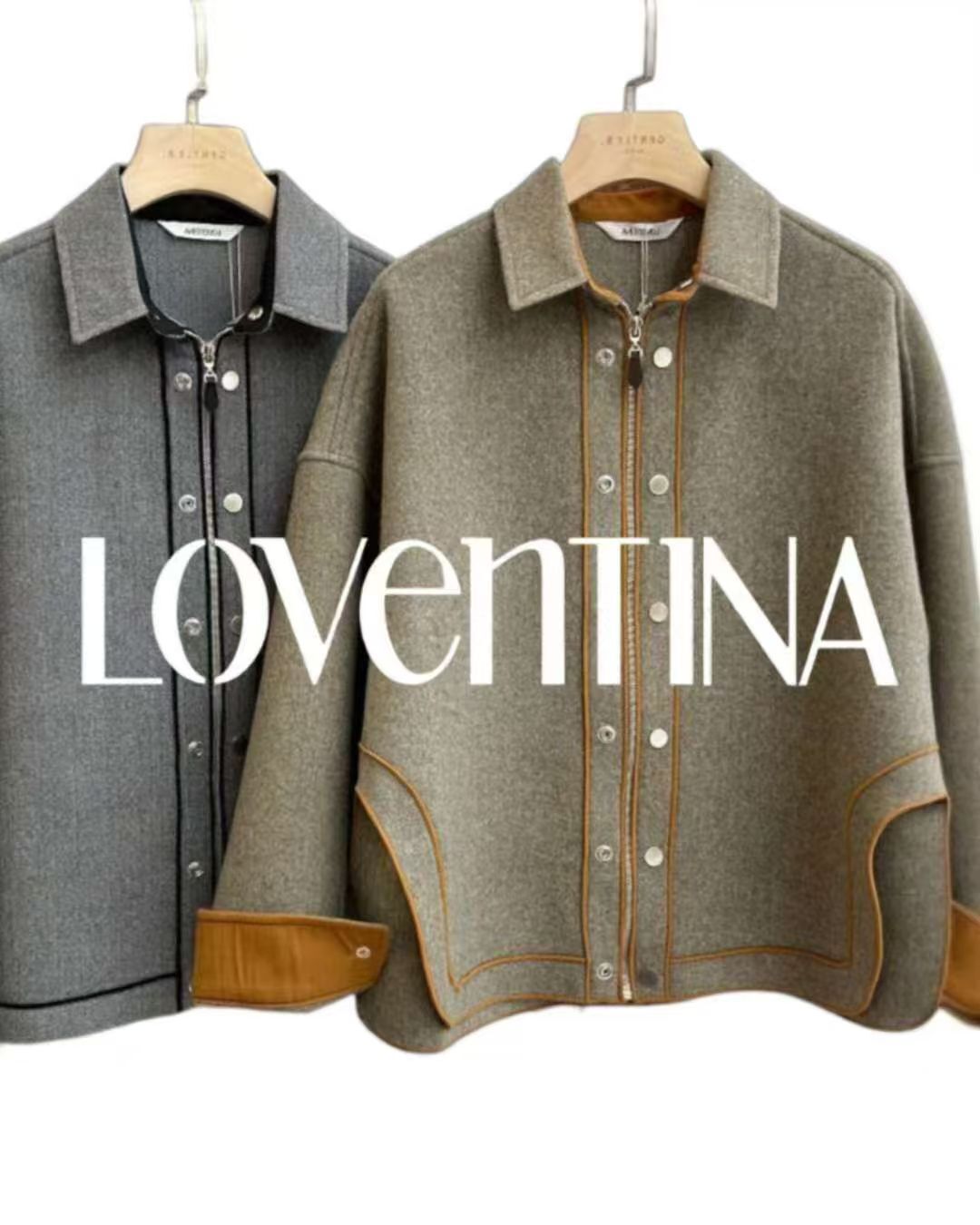 GB5210 爆彈款🔥拼色明車線拉鏈翻領外套