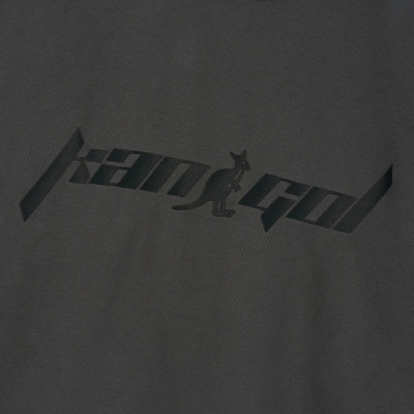 KANGOL 大學T 深灰 印花LOGO 中性 6455100410