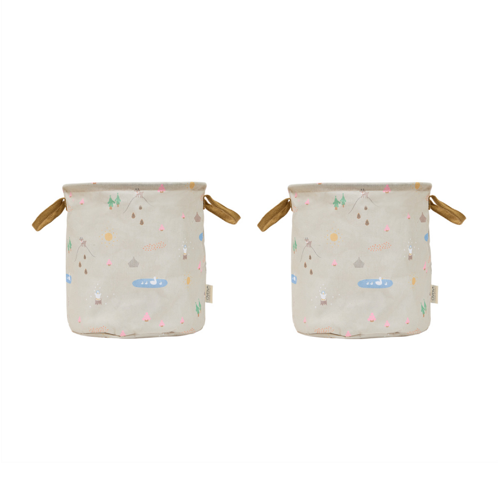 OYOY 儲物籃2入組