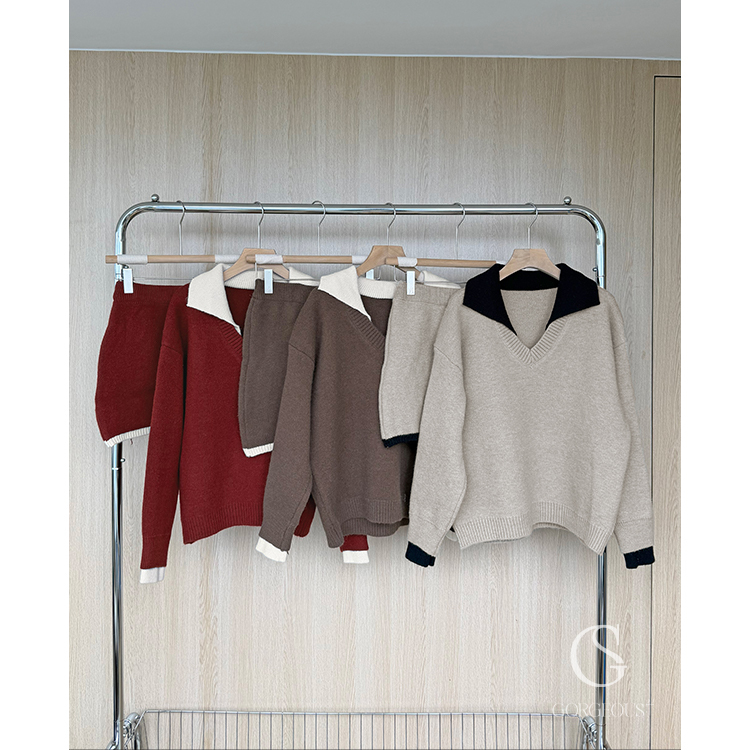 M70「（樂愛）高磅不過風！翻領套裝組」