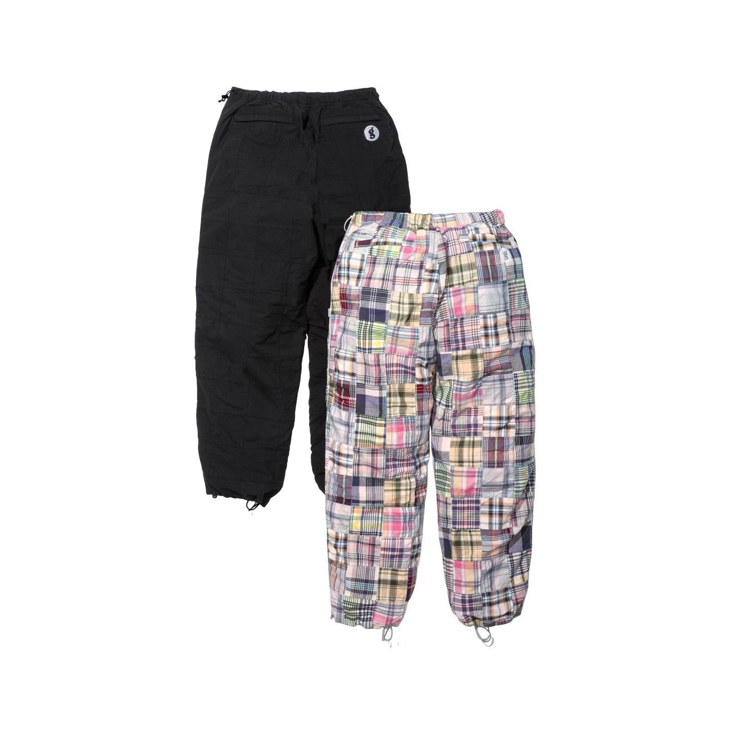 Supreme®/GOODENOUGH PATCHWORK MADRAS FULL ZIP TRACK PANT SS25 藤原浩 格紋褲格紋褲運動褲
