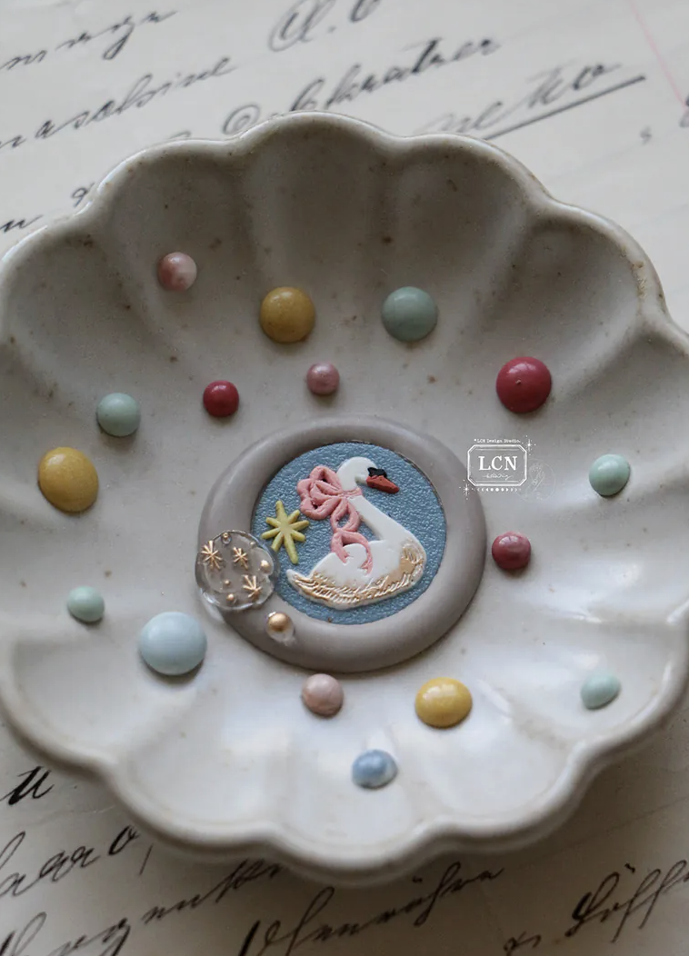 吉LCN｜封蠟（火漆）印章組 - 小鳥 / 天鵝